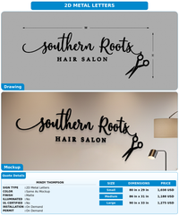 CUSTOM MOCKUP SIGN FOR Mindy Thompson
