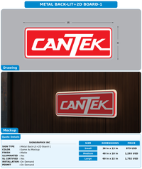 CUSTOM MOCKUP SIGN FOR signgraphix inc