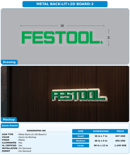 CUSTOM MOCKUP SIGN FOR signgraphix inc