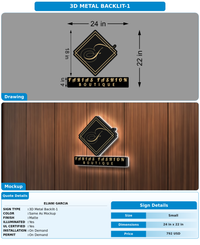 CUSTOM MOCKUP SIGN FOR eliani garcia