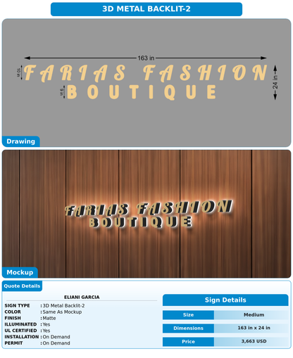 CUSTOM MOCKUP SIGN FOR eliani garcia