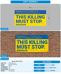 CUSTOM MOCKUP SIGN FOR Kelvin Smith Smith