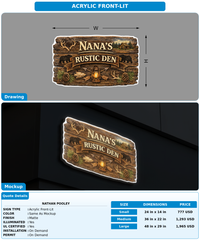 CUSTOM MOCKUP SIGN FOR Nathan Pooley