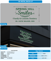 CUSTOM MOCKUP SIGN FOR Caleb walker