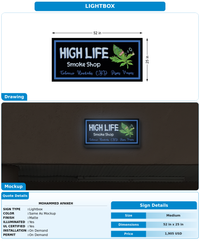 CUSTOM MOCKUP SIGN FOR Mohammed Afaneh