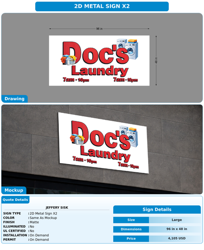 CUSTOM MOCKUP SIGN FOR JEFFERY SISK