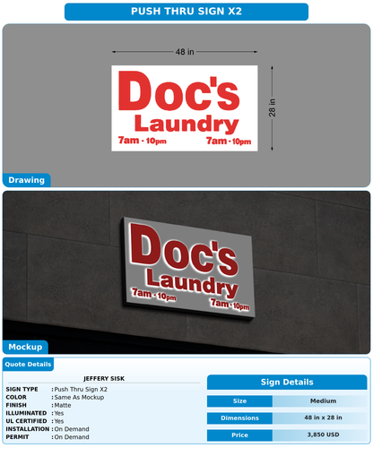 CUSTOM MOCKUP SIGN FOR JEFFERY SISK