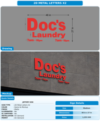 CUSTOM MOCKUP SIGN FOR JEFFERY SISK