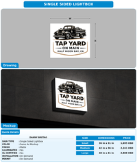 CUSTOM MOCKUP SIGN FOR Danny Bretao