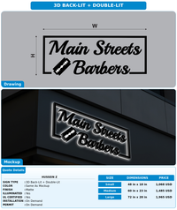 CUSTOM MOCKUP SIGN FOR hussein z