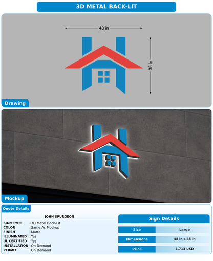CUSTOM MOCKUP SIGN FOR John Spurgeon