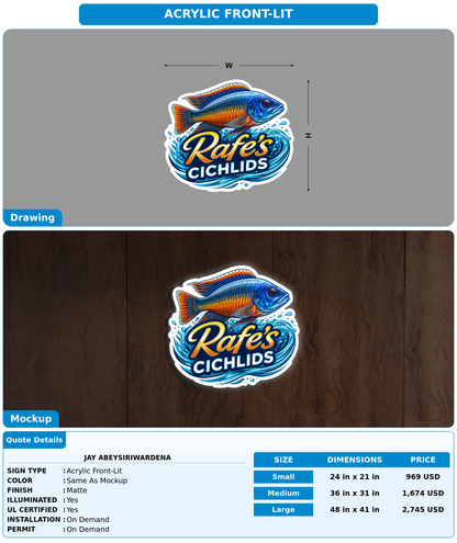 CUSTOM MOCKUP SIGN FOR Jay Abeysiriwardena