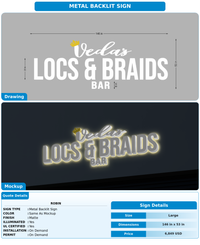 CUSTOM MOCKUP SIGN FOR Robin