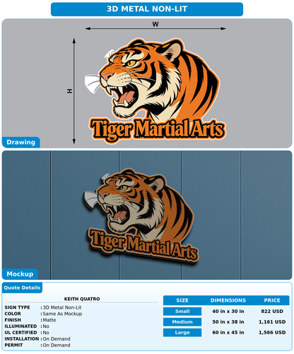 CUSTOM MOCKUP SIGN FOR keith quatro