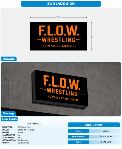 CUSTOM MOCKUP SIGN FOR Austin Wall