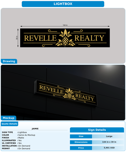 CUSTOM MOCKUP SIGN FOR jaimie