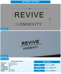 CUSTOM MOCKUP SIGN FOR Revard Joseph Saffo