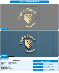 CUSTOM MOCKUP SIGN FOR Renata Dias