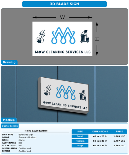 CUSTOM MOCKUP SIGN FOR Misty Dawn Patton