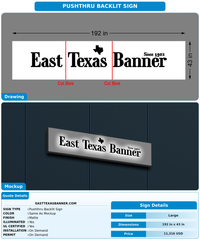 CUSTOM MOCKUP SIGN FOR EastTexasBanner.com