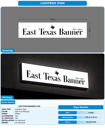 CUSTOM MOCKUP SIGN FOR EastTexasBanner.com