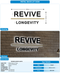 CUSTOM MOCKUP SIGN FOR Revard Joseph Saffo
