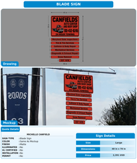 CUSTOM MOCKUP SIGN FOR Michelle Canfield