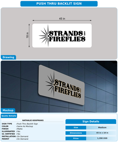 CUSTOM MOCKUP SIGN FOR Nathalie Koopmans