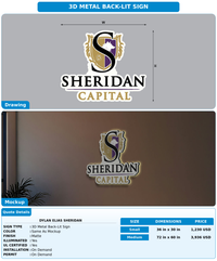 CUSTOM MOCKUP SIGN FOR Dylan Elias Sheridan