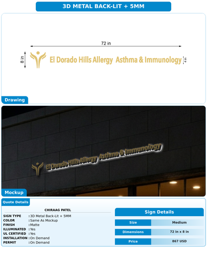 CUSTOM MOCKUP SIGN FOR Chiraag Patel