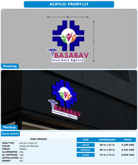 CUSTOM MOCKUP SIGN FOR mary mendez