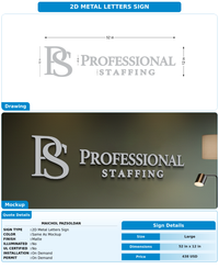 CUSTOM MOCKUP SIGN FOR Maichol Pazsoldan