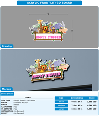 CUSTOM MOCKUP SIGN FOR Tara G