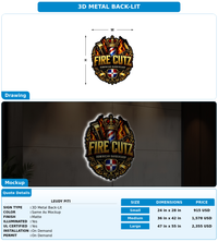 CUSTOM MOCKUP SIGN FOR Leudy piti
