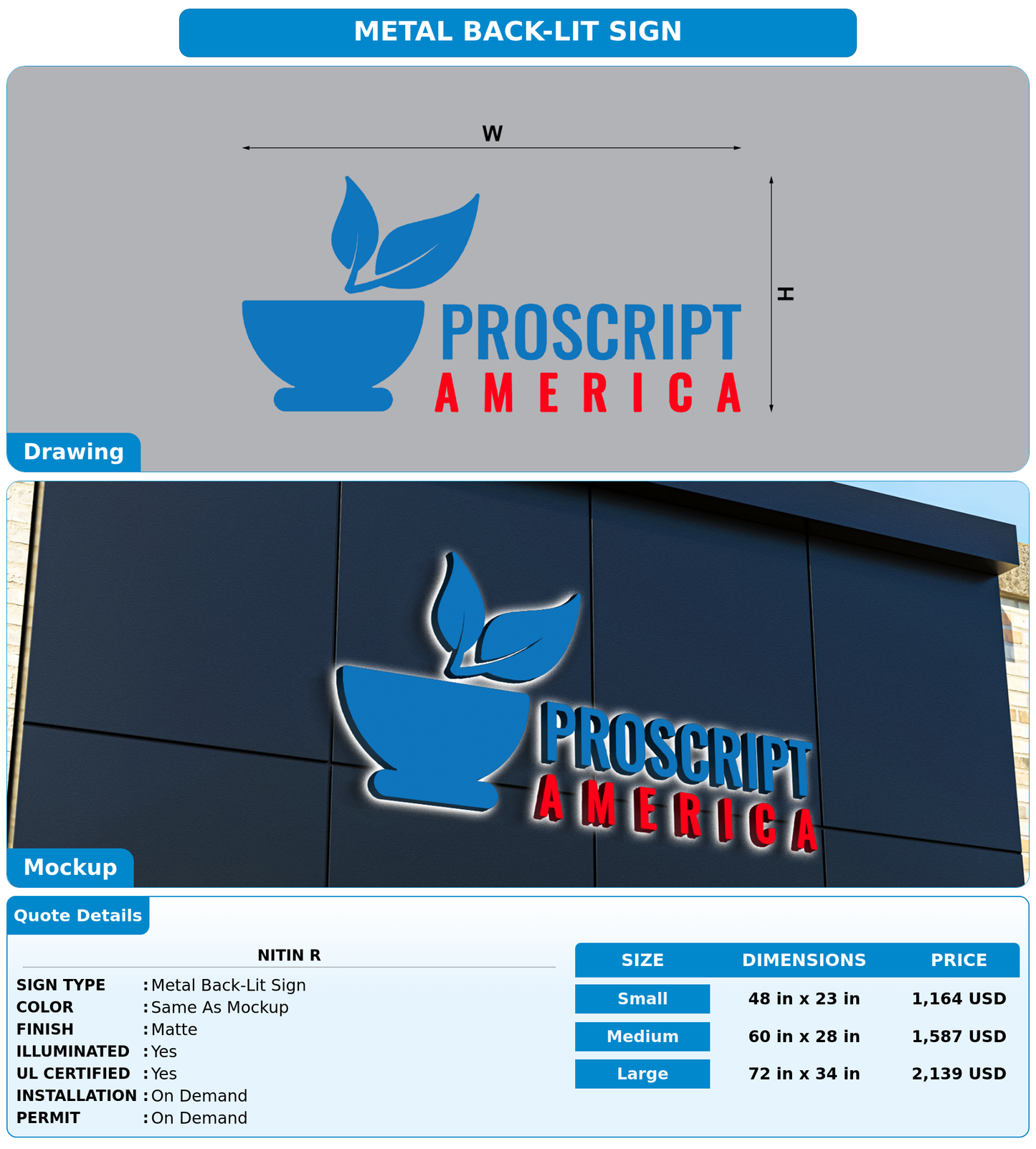 CUSTOM MOCKUP SIGN FOR Nitin R