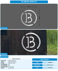CUSTOM MOCKUP SIGN FOR Pascal Boillat