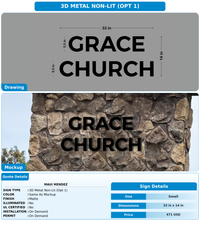 CUSTOM MOCKUP SIGN FOR Maui Mendez