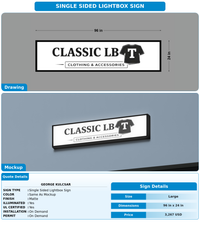 CUSTOM MOCKUP SIGN FOR George Kulcsar