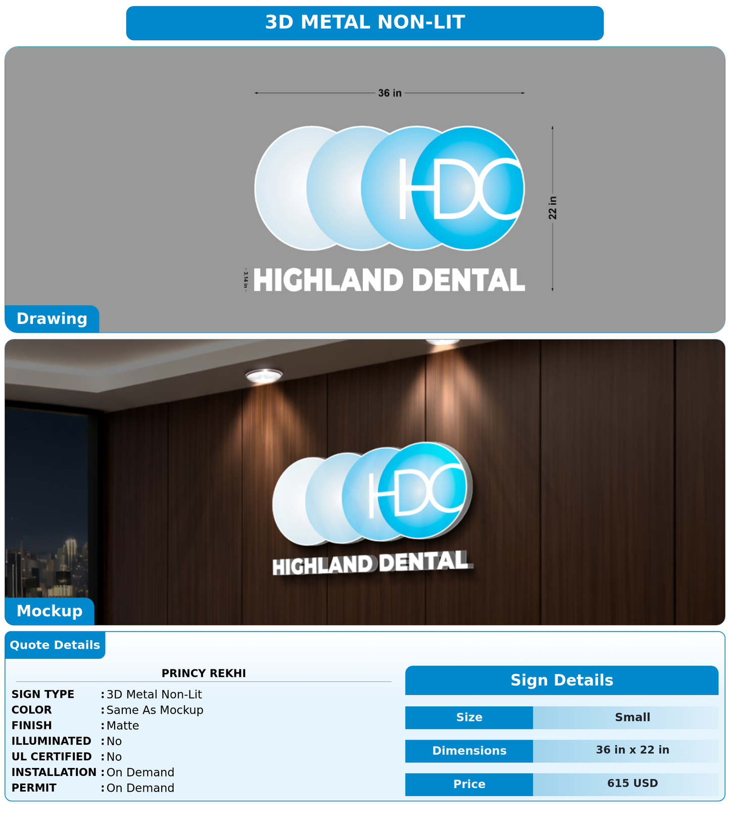 CUSTOM MOCKUP SIGN FOR Princy Rekhi