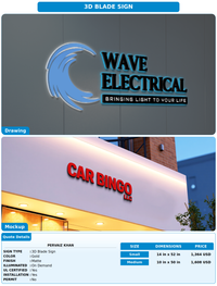 CUSTOM MOCKUP SIGN FOR Pervaiz Khan