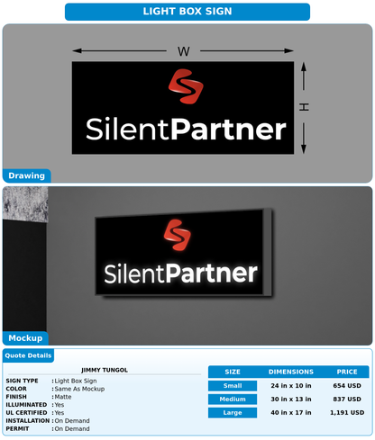 CUSTOM MOCKUP SIGN FOR Jimmy Tungol