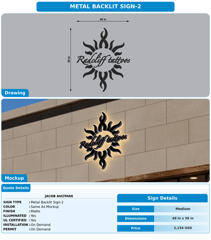 CUSTOM MOCKUP SIGN FOR Jacob Aultman