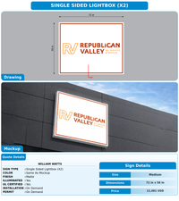 CUSTOM MOCKUP SIGN FOR William WATTS
