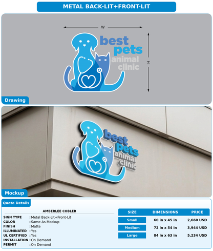 CUSTOM MOCKUP SIGN FOR Amberlee Cobler