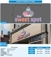 CUSTOM MOCKUP SIGN FOR Stacie Kinder
