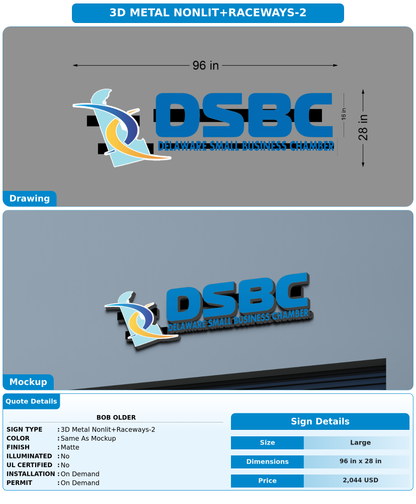 CUSTOM MOCKUP SIGN FOR Bob Older