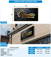 CUSTOM MOCKUP SIGN FOR Laureano gonzalez