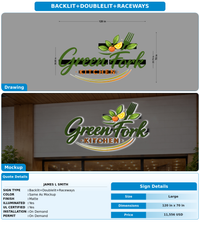 CUSTOM MOCKUP SIGN FOR James l smith