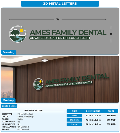 CUSTOM MOCKUP SIGN FOR Brandon Patten