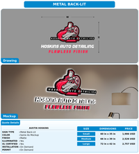 CUSTOM MOCKUP SIGN FOR Austin Hoskins